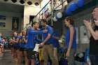 Swimming Senior Day  Wheaton College Women's Swimming & Diving seniors were honored on Senior Day prior to the team’s duel meet against Babson, January 11, 2020. - Photo By: KEITH NORDSTROM : Wheaton, Swimming, Senior Day